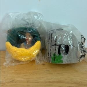 1996 POCAHONTAS Finger Puppets  by Burger King: Pocahontas, John Smith SEALED